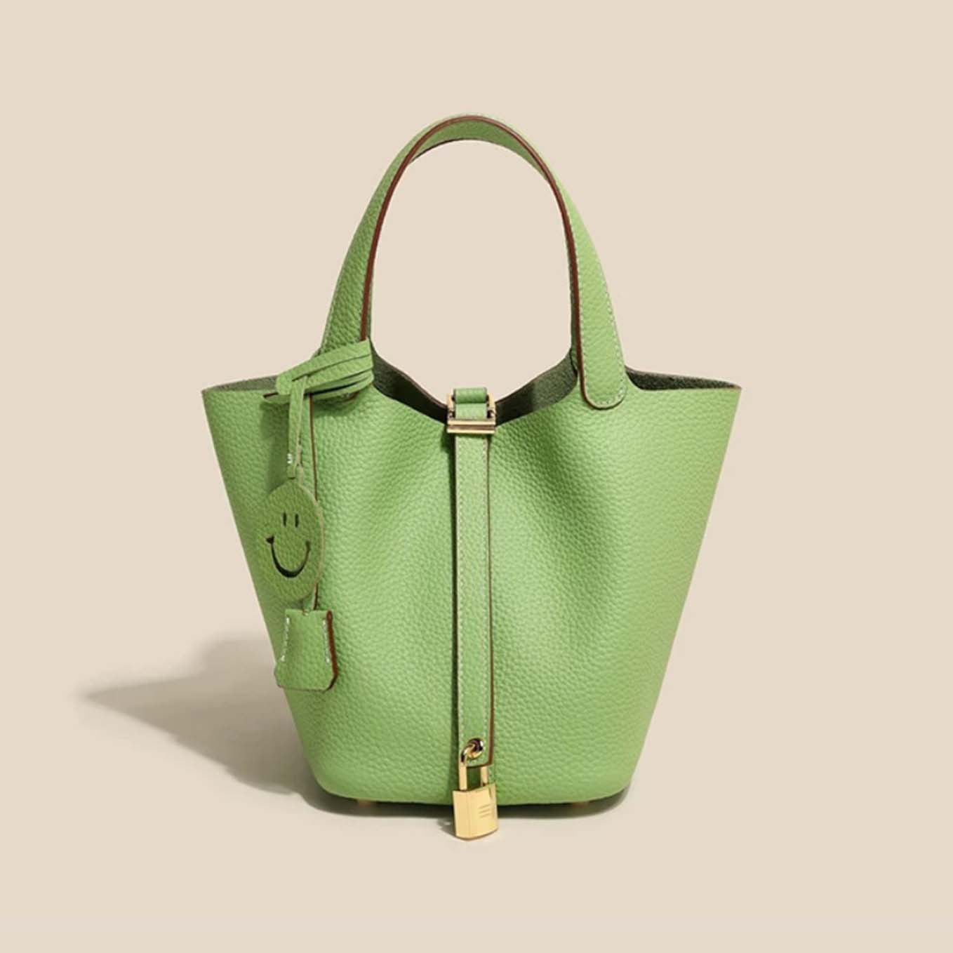 Cowhide Vegetable Basket Light Luxury High-grade Crossbody Bags