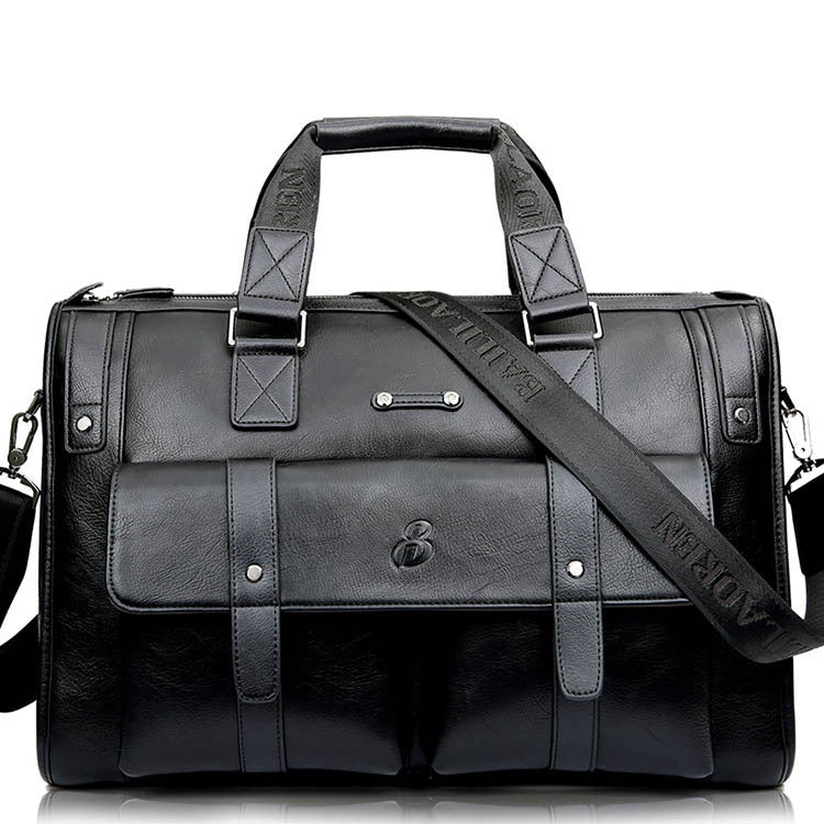 Men's Portable Horizontal Large Capacity Short Trip Men's Messenger Bags