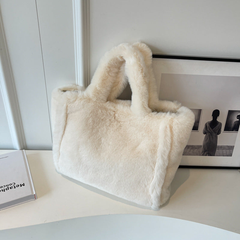 Women's Winter Fashion Large Capacity Totes Soft Tote Bags