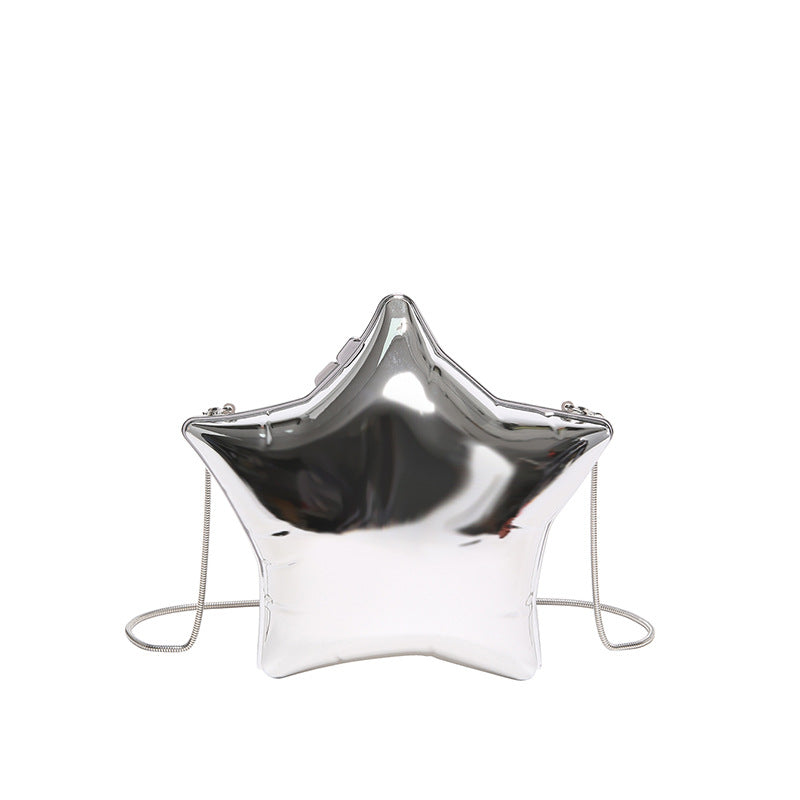 Women's Popular Acrylic Stars Autumn Fashion Temperament Shoulder Bags