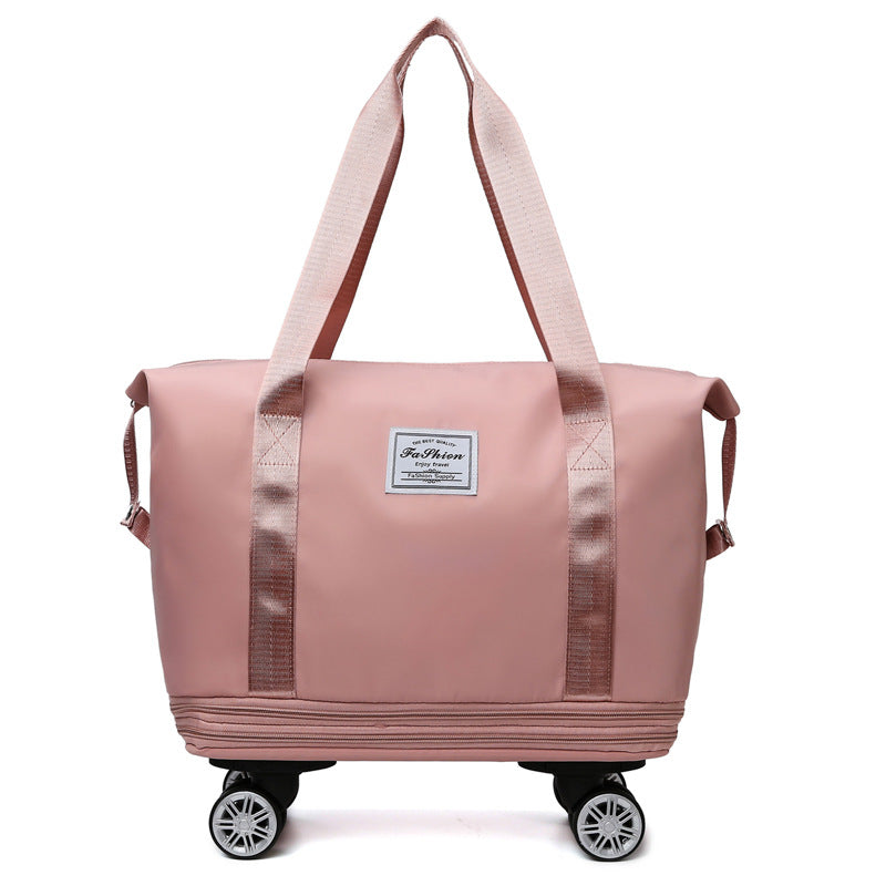 Dry Wet Separation Detachable Pulley Five Colors Travel Bags