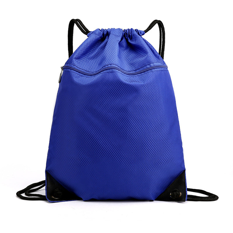 Simple Lightweight Drawstring Large Capacity Football Sports Backpacks