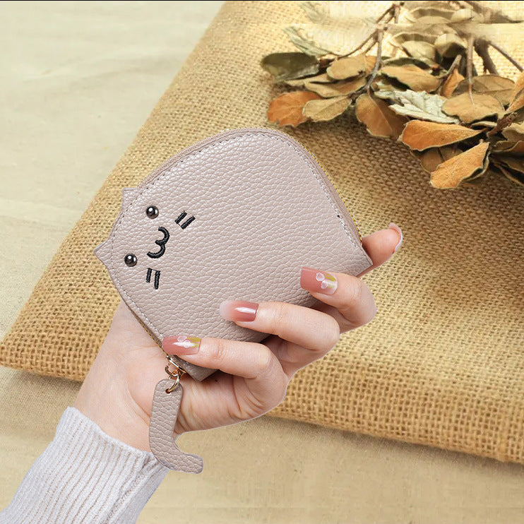 Korean Style Princess Cute Fashion Cat Card Holder