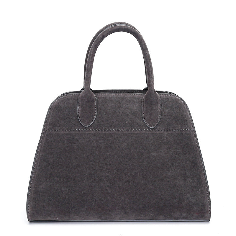 Women's Elegant Retro Simple Dull Polish Tote Bags