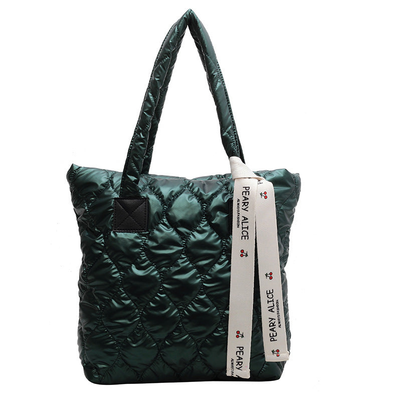 Winter Fashion Embroidery Clothes Commuter Portable Bags