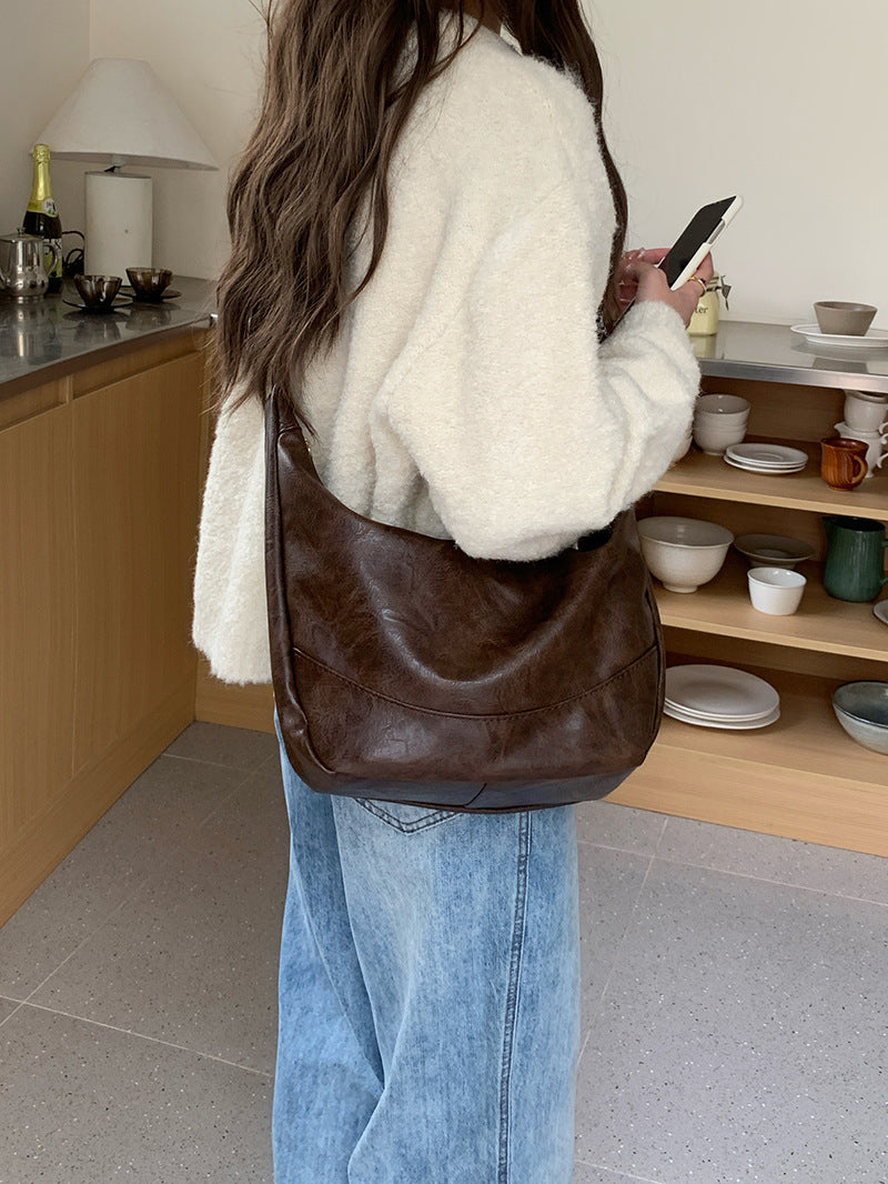 Women's Large Capacity Dumpling Summer Class Commuter Crossbody Bags