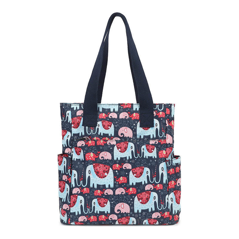 Mummy Portable Shopping Waterproof Printing Buggy Bags