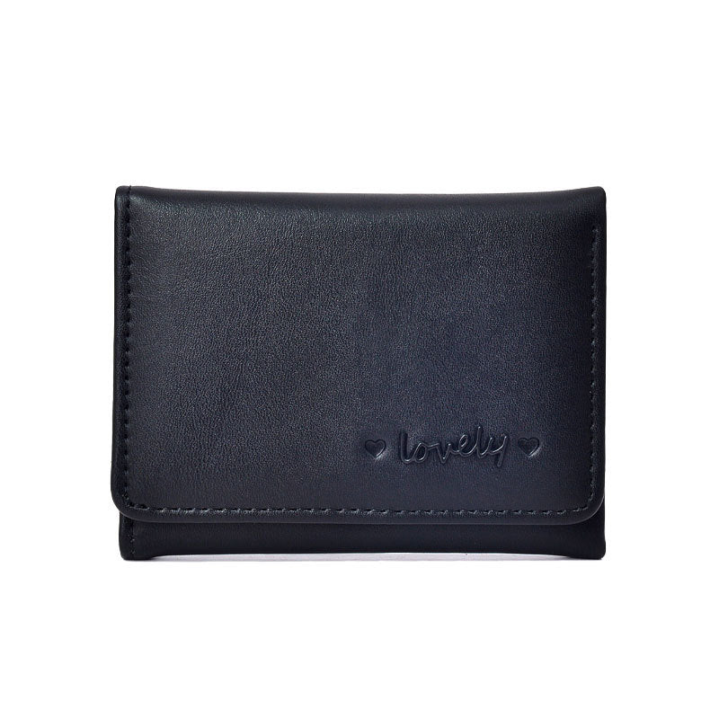 Women's Simple Retro Short Exquisite Cute Ladies Wallets