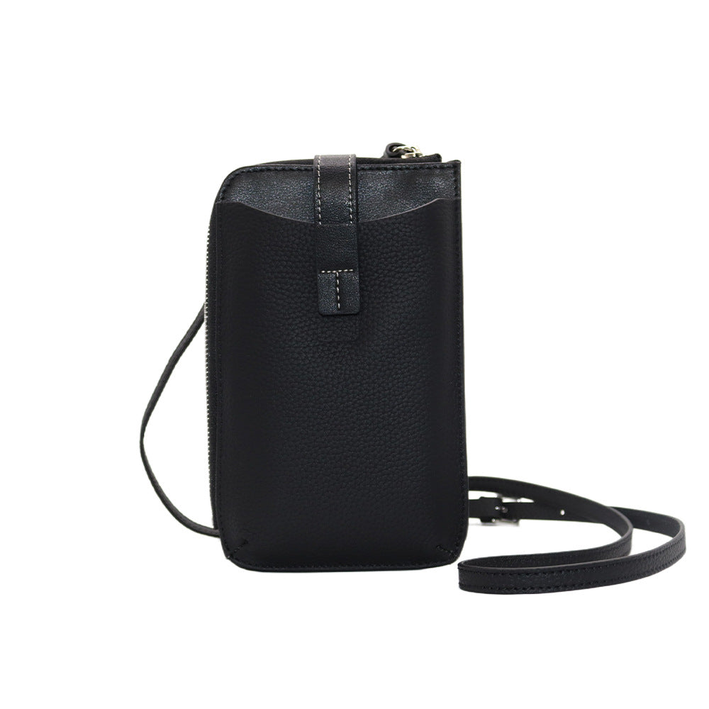 Layer Cowhide Korean Style Trendy Autumn Phone Bags
