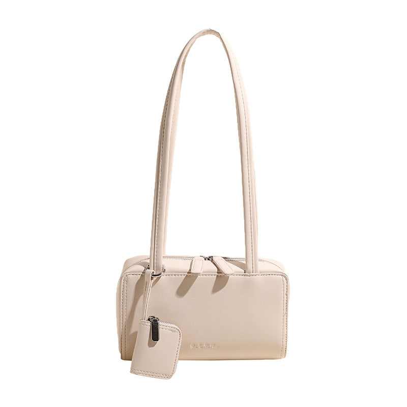 Women's Preppy Style Korean High Sense Retro Shoulder Bags