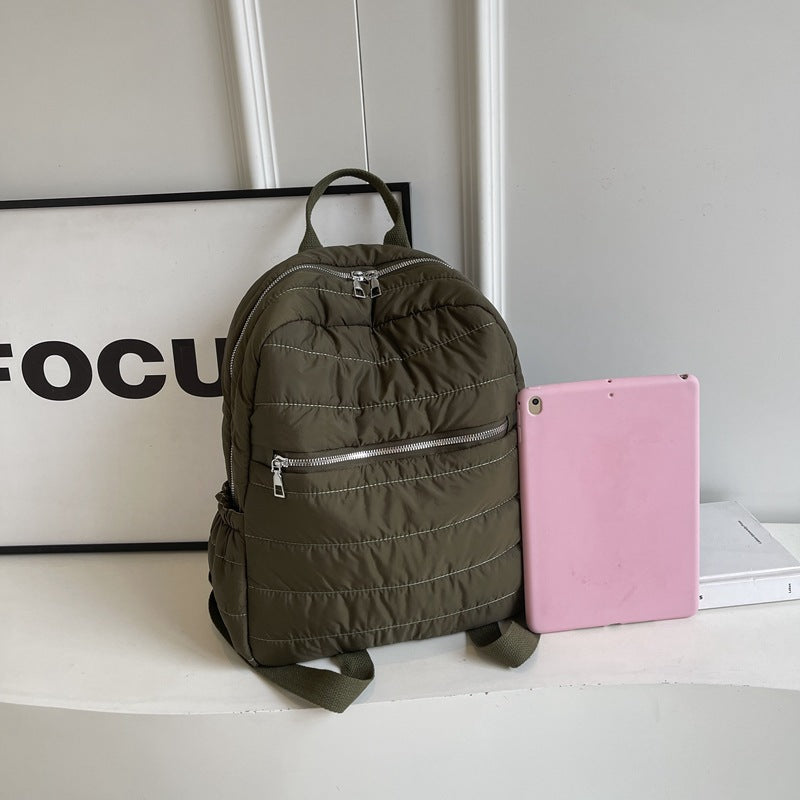 Trendy Wild Large Capacity Simple Portable Burden Backpacks
