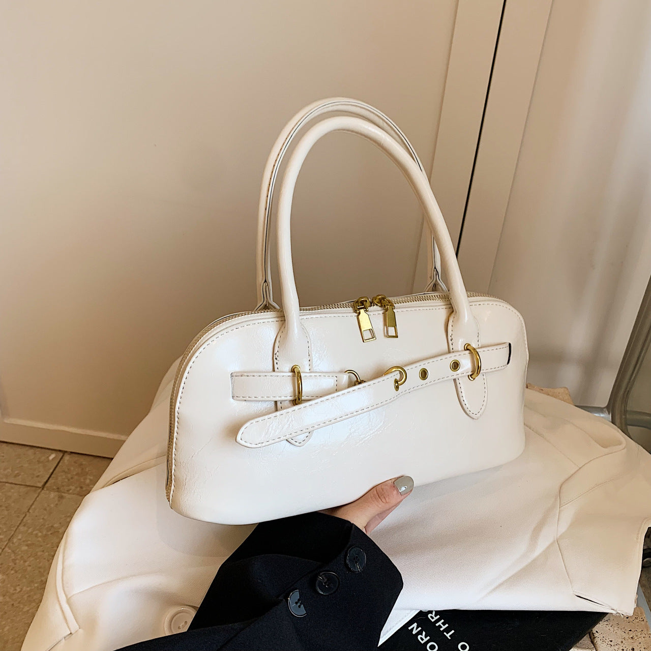 Korean Style Portable Shell Trend Fashion Armpit Bags