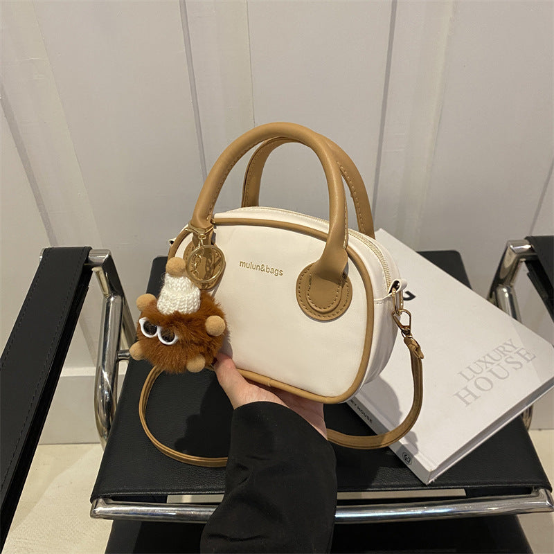 Women's Fashion Stitching Textured Spring For Shoulder Bags