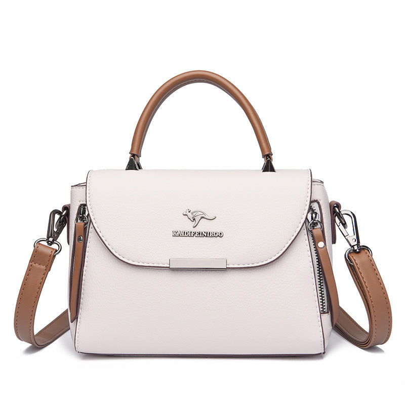 Women's Elegant Female Fashion Color Contrast Shoulder Bags