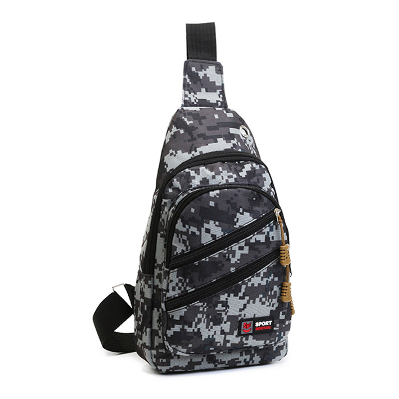 Men's Cool Elegant Running Luminous Waterproof Men's Chest Bags