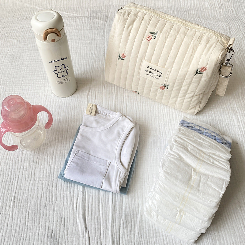 Cute Quilted Stroller Mummy Portable Diaper Bags