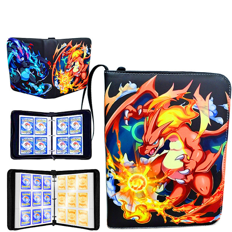 Magic Binder Zipper Waterproof Loose-leaf Storage Card Holder