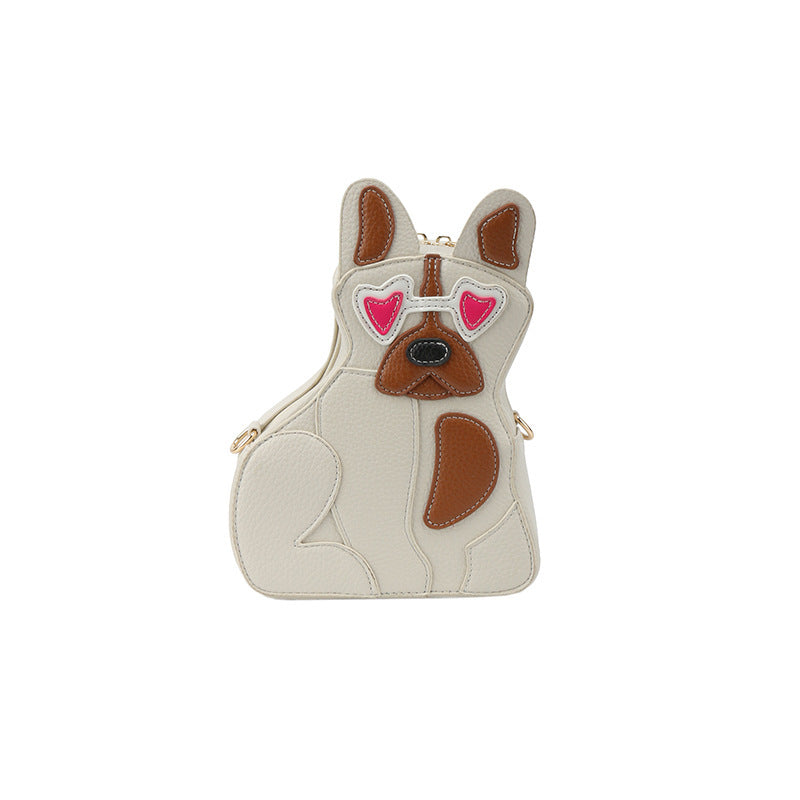 Women's Spring Cute Stitching Puppy Fashion Cool Crossbody Bags
