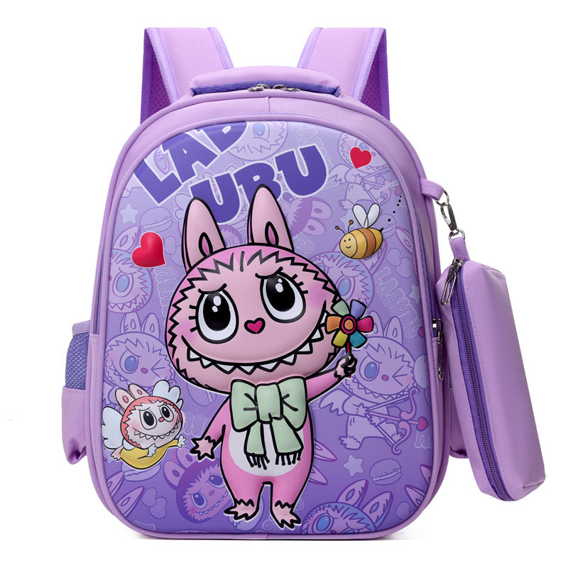 Automobiles Curtain Cloth Korean Style Large Kindergarten School Bags