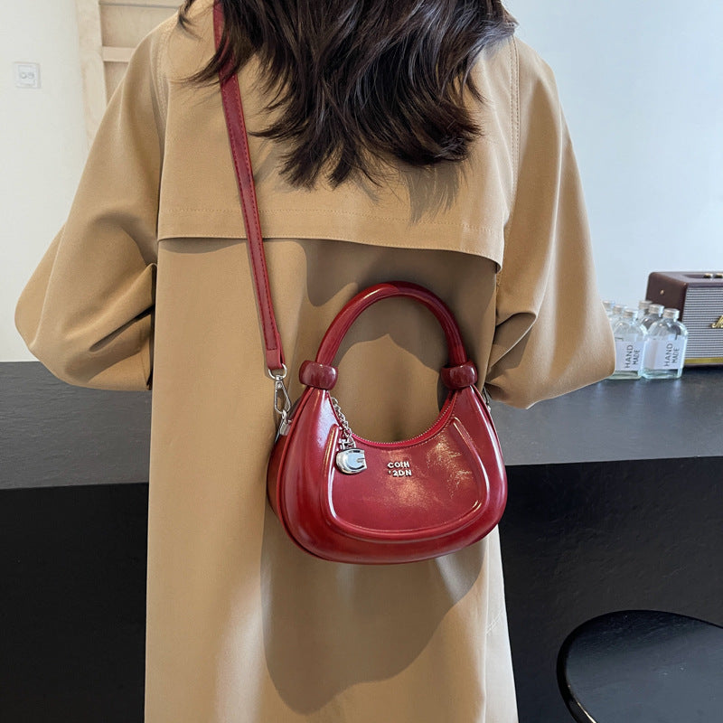 Women's Simple Retro Underarm Crescent Fashion High-quality Armpit Bags