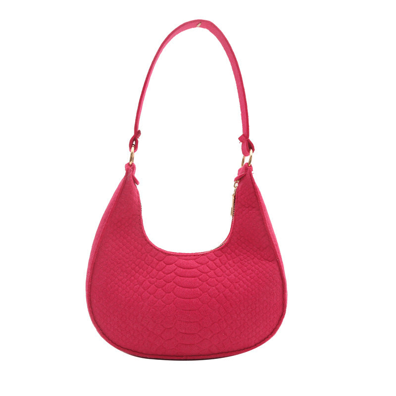Women's Underarm Spring Fashion Portable Moon Minority Bags