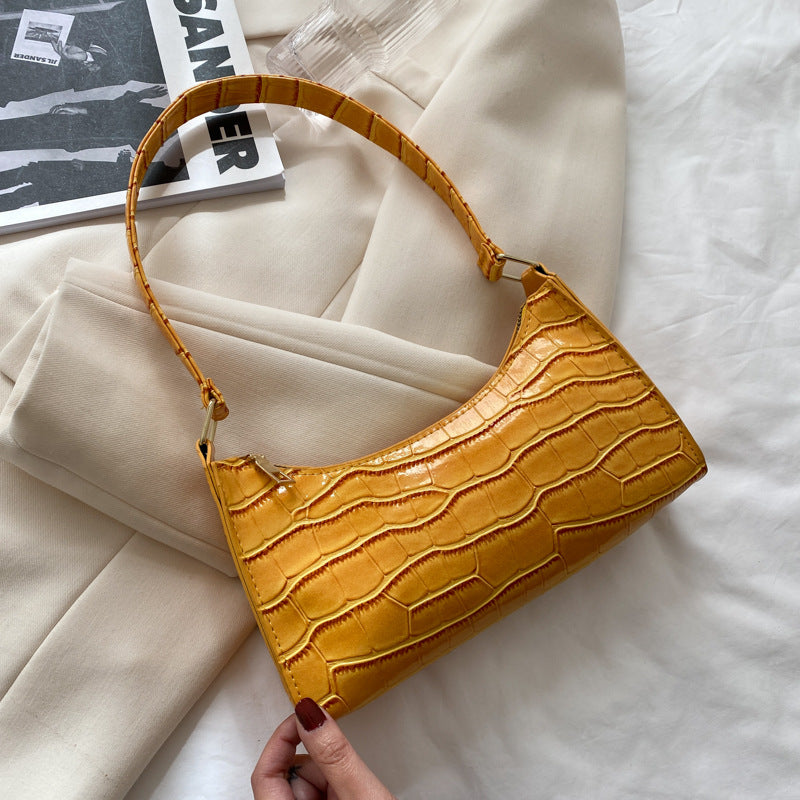 Women's Korean Style Summer Trendy Stone Pattern Bags