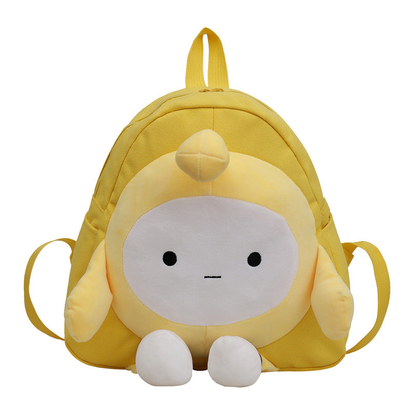 Women's Cartoon Doll Canvas Large Capacity Cute Backpacks