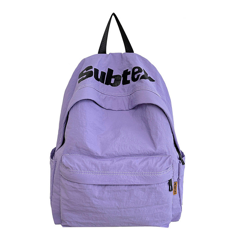 Female High College Junior Durable Large Backpacks