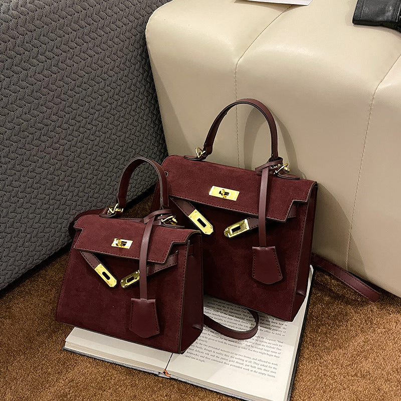 Women's Durable Fashion Pretty Suede Kelly Crossbody Bags