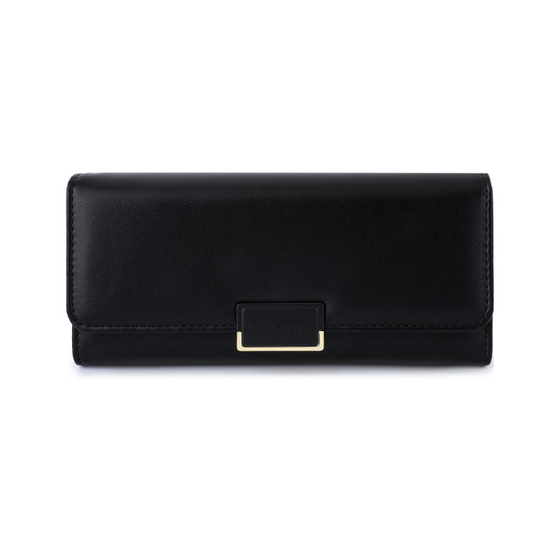 Women's Simple Fashion Long Large Capacity Ladies Wallets