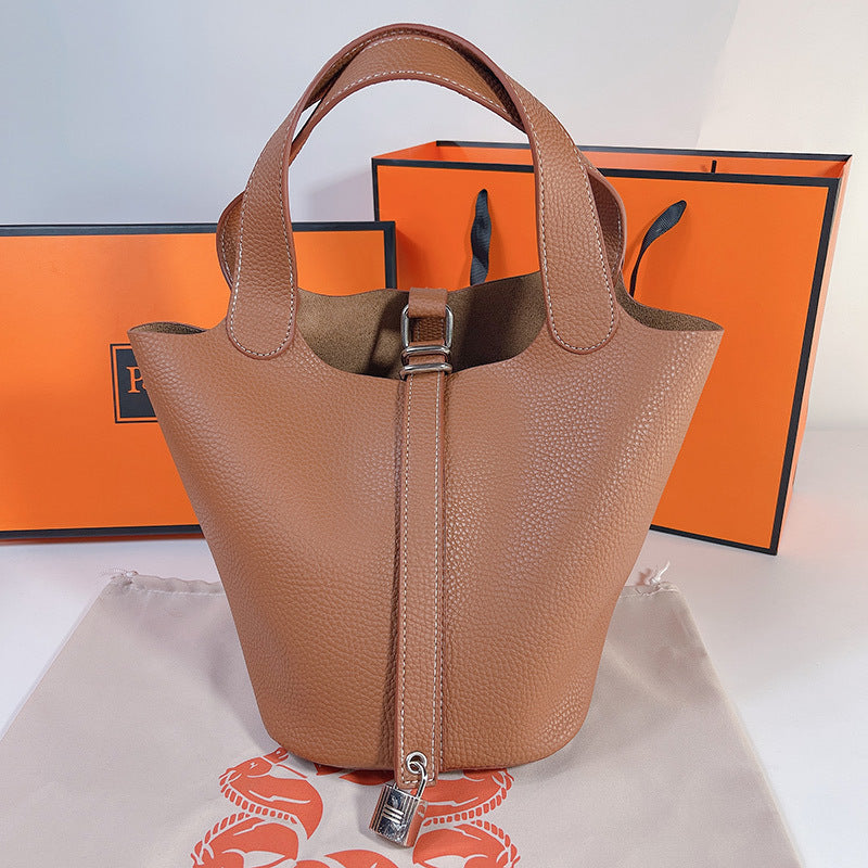 Women's Vegetable Basket Versatile Fashion Hand Color Handbags