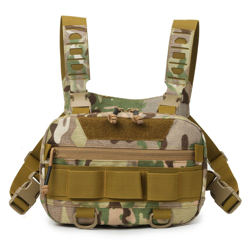 Version Vest Hanging Military Fan Mobile Sports Backpacks