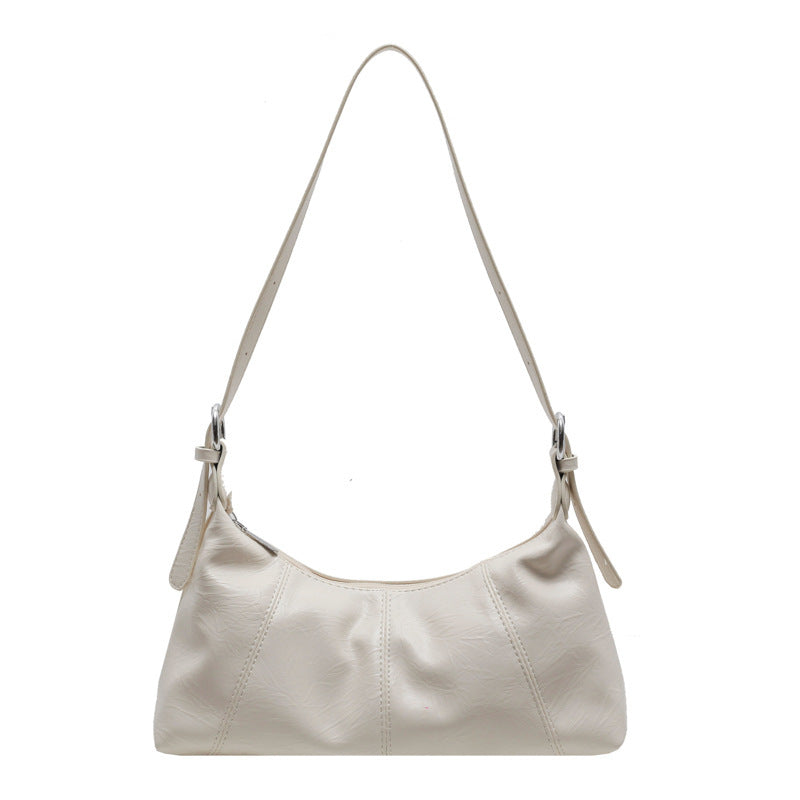Women's Niche Large Capacity Dumpling Korean Retro Bags