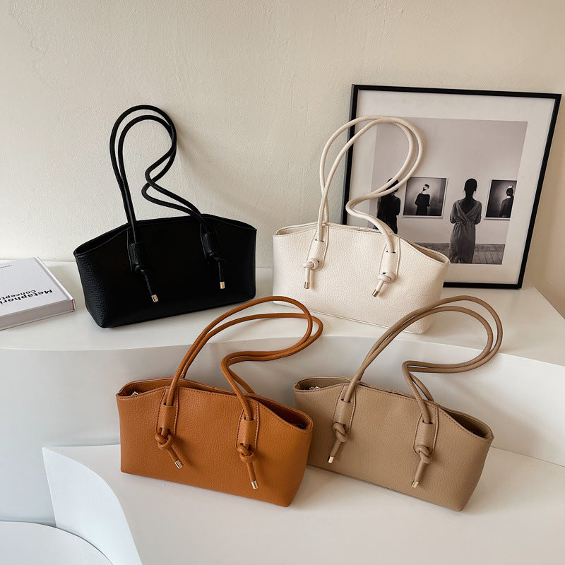 Women's Korean Large Capacity Fashion Simple Underarm Crossbody Bags