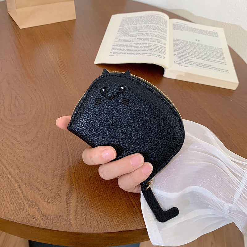 Women's Cute Multiple Slots Advanced Cartoon Change Ladies Wallets