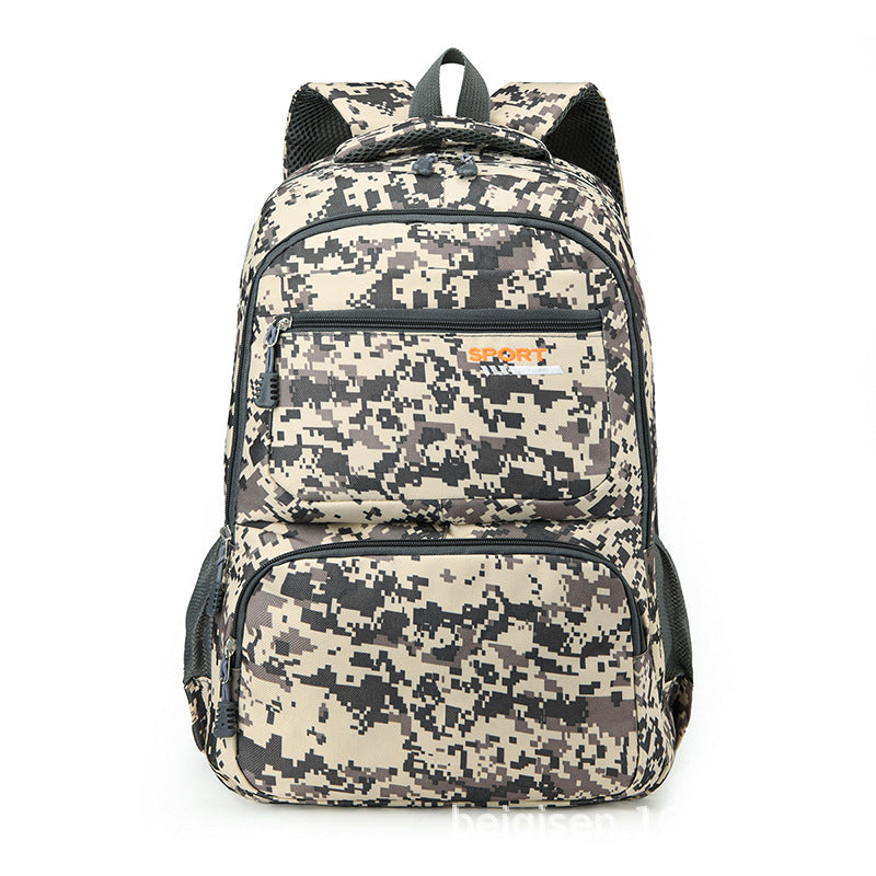 Men's Camouflage Lightweight Trendy Large Capacity Backpacks