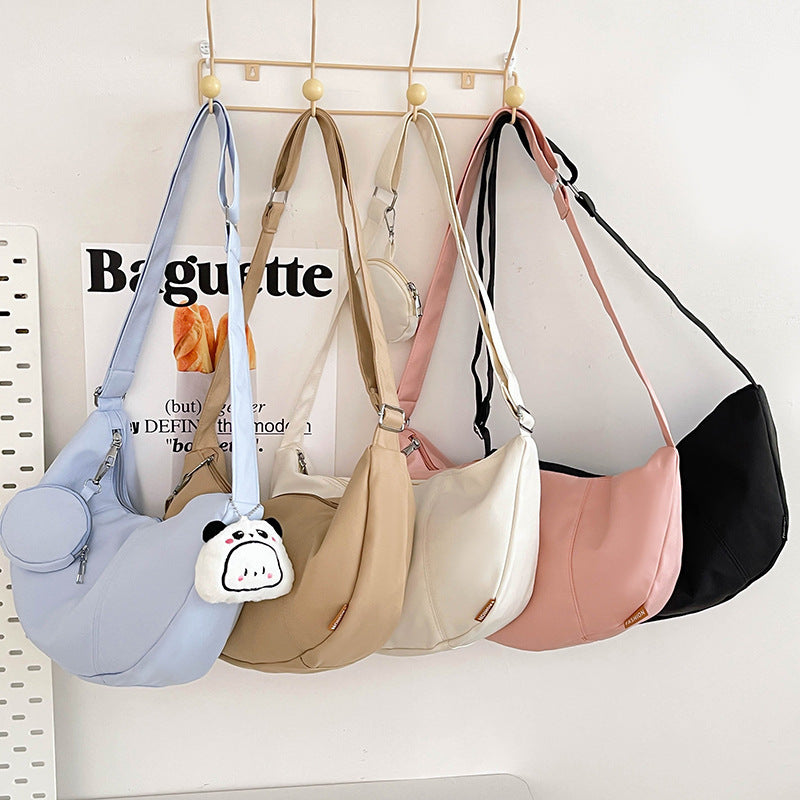 Junior High Simple Leisure Versatile Large Crossbody Bags