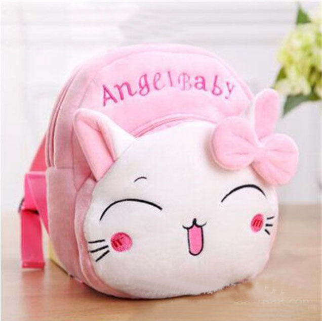 Classy Cute For Boys Cartoon Plush Backpacks