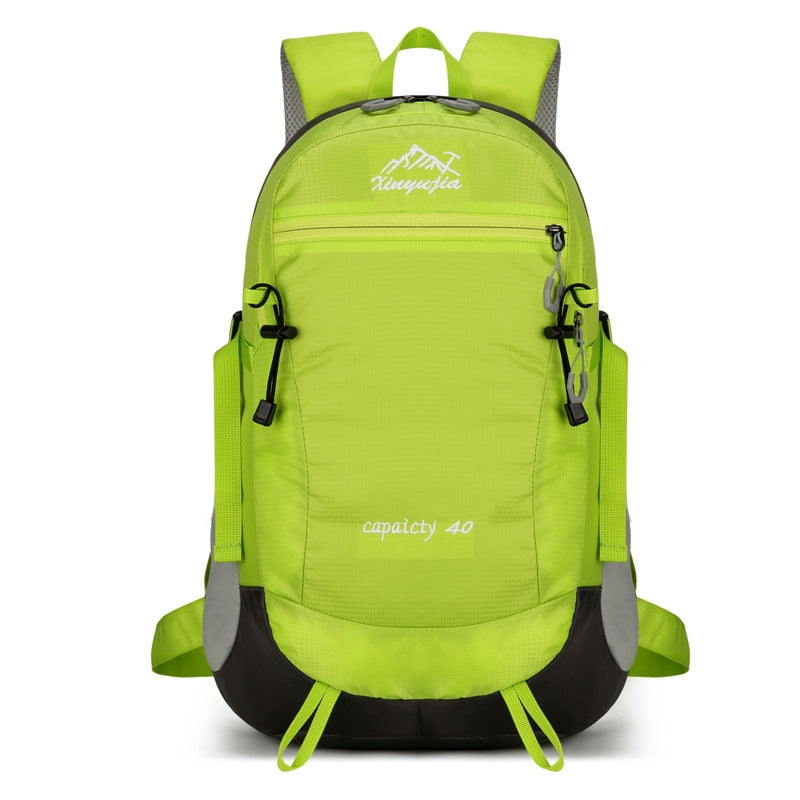 Comfortable Hiking Large Capacity Waterproof Nylon Mountaineering Backpacks