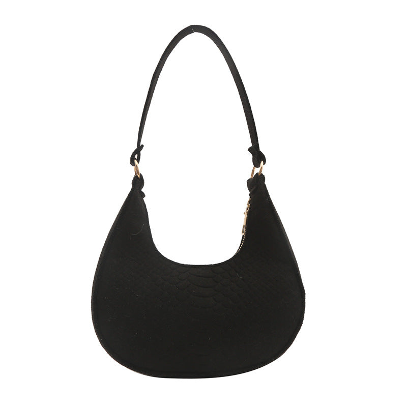 Women's Underarm Spring Fashion Portable Moon Minority Bags