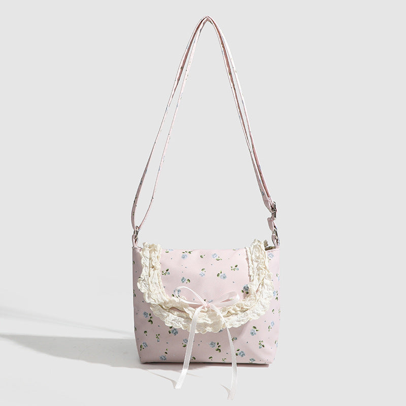 Wind Fresh Floral Large Capacity Style Crossbody Bags