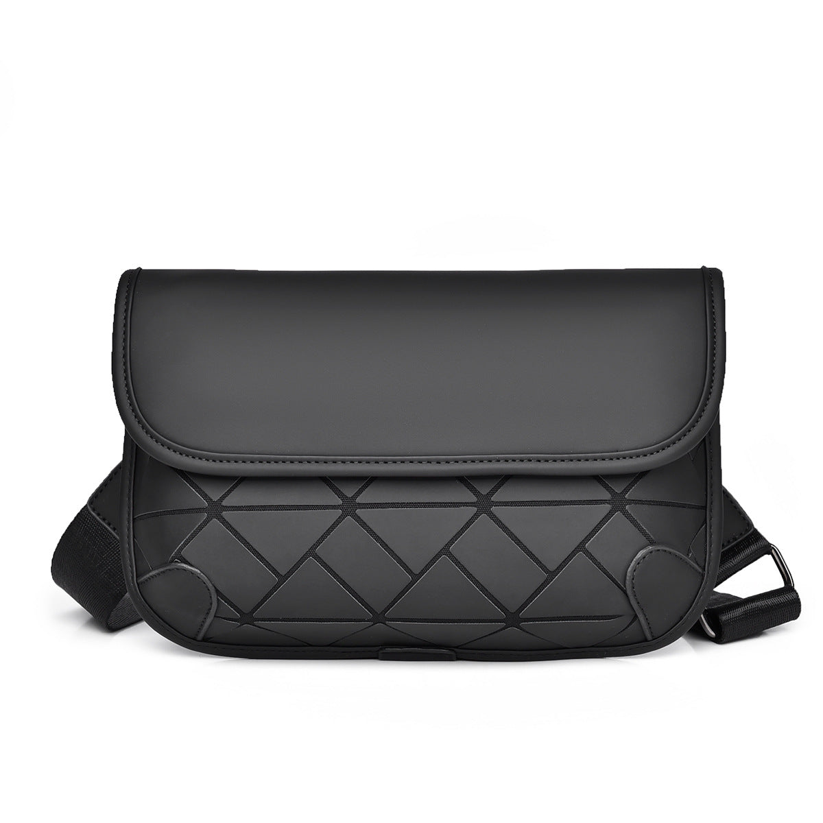 Men's Durable Street Trendy Colorful Rhombus Bags