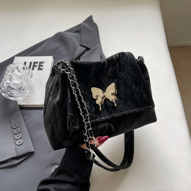 Women's High-quality Commuter Butterfly Element Easy Matching Shoulder Bags