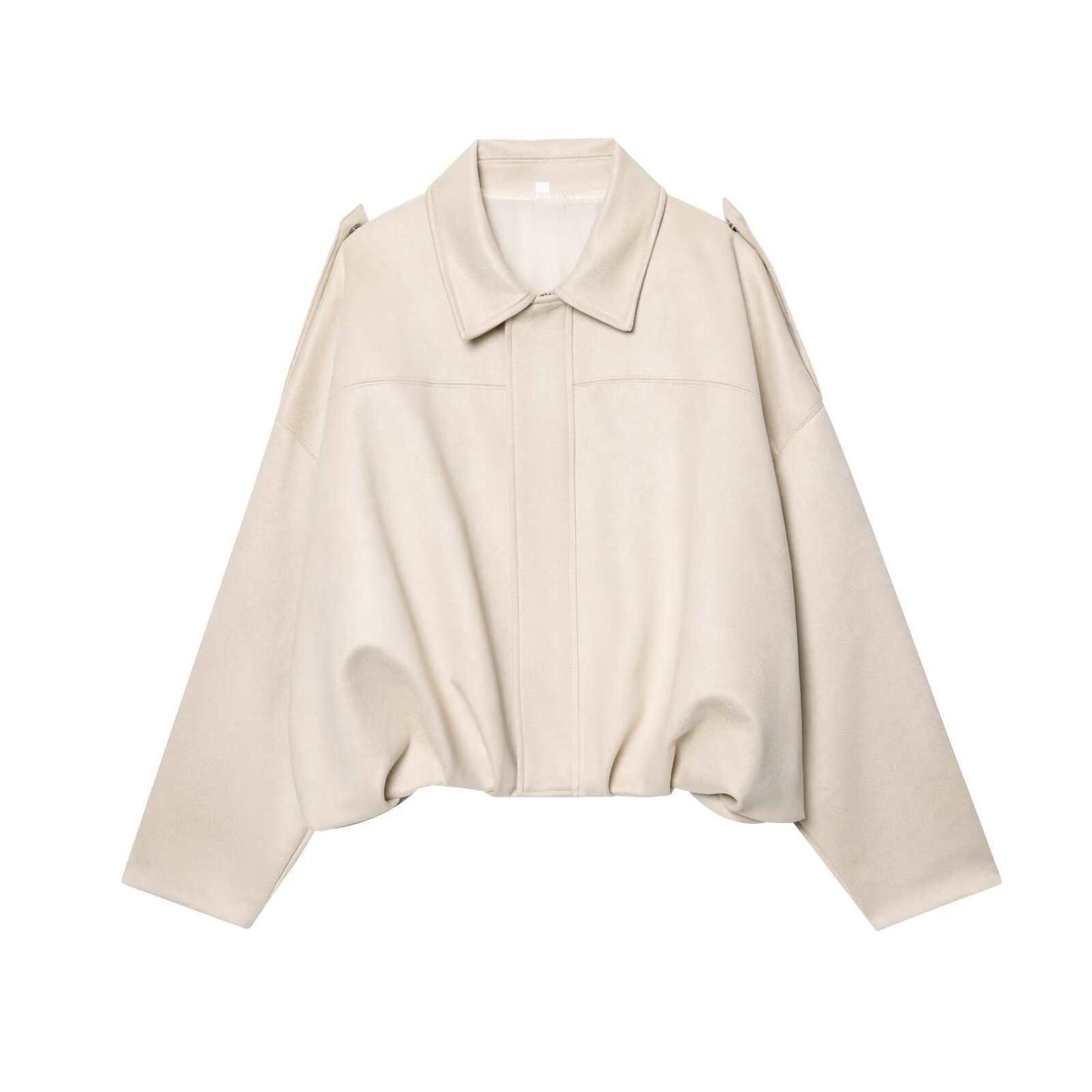 Effect Suede Fashion Pilot Imitation Temperament Jackets