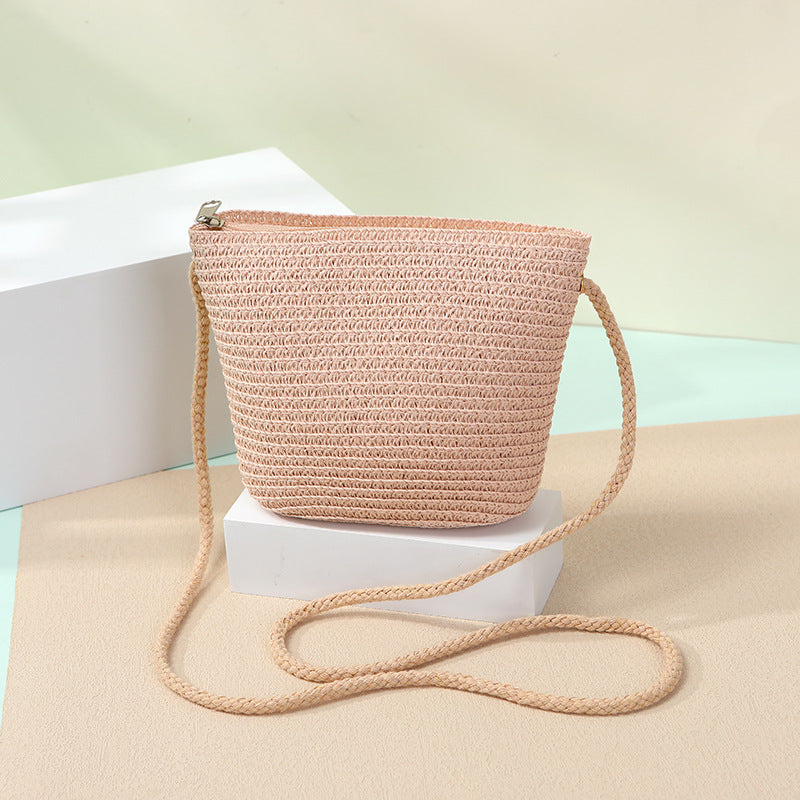 Summer Straw Seaside Woven Beach Affordable Phone Bags