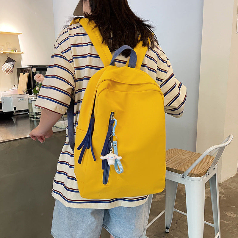Women's & Men's & For Junior High College Simple Backpacks