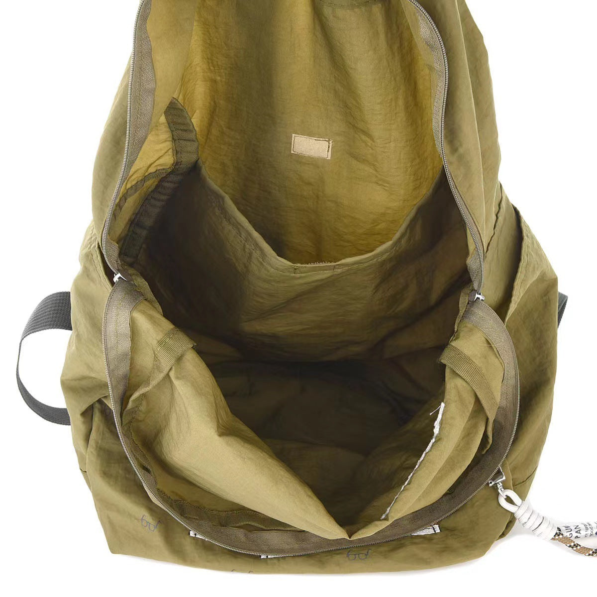 Embroidered Cat Nylon Portable Mummy Tuition Backpacks