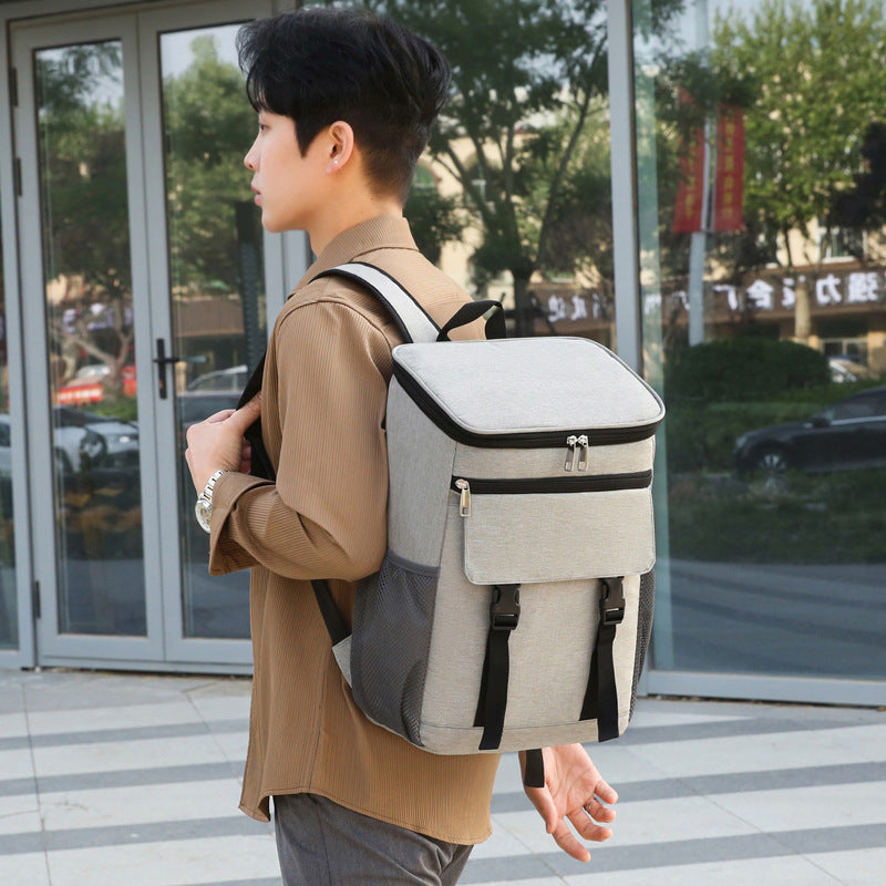 Cold Preservation Simple Portable Insulated Refrigerated Backpacks