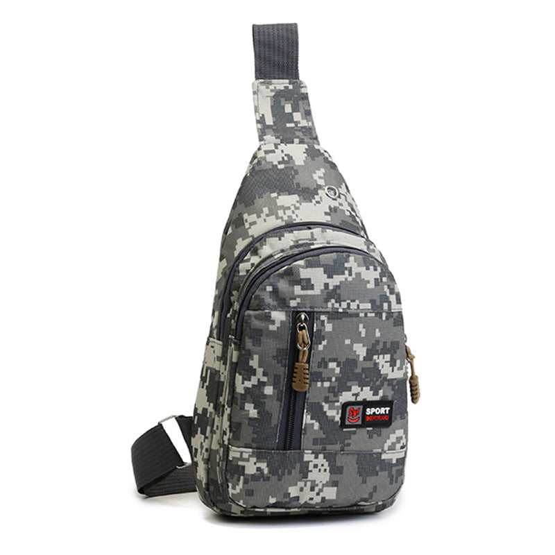 Men's Cool Elegant Running Luminous Waterproof Men's Chest Bags