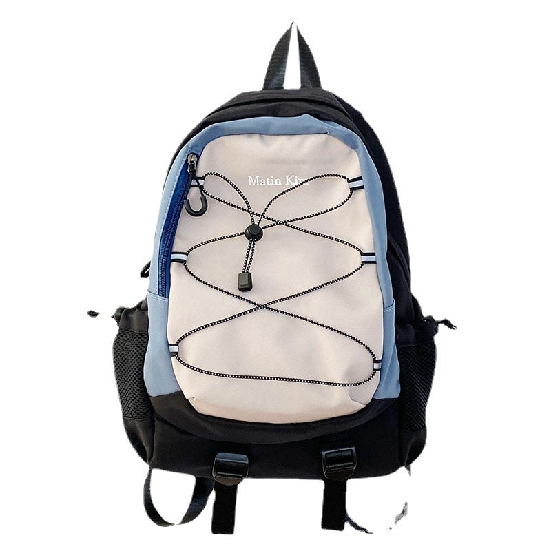 Men's Large Capacity Korean Simple Junior High Backpacks